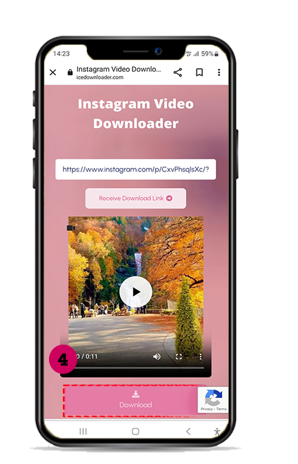 step4-Instagram Video Downloader