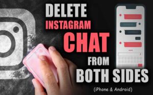 How to delete Instagram messages form DM