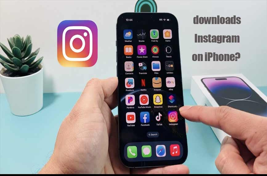 How can we download Instagram videos on iPhone?